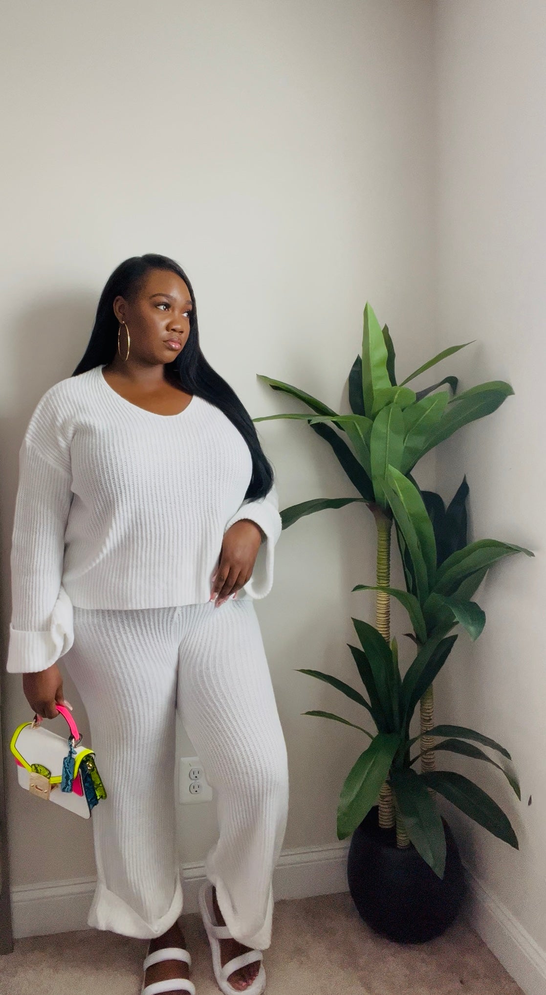 Luxe Lounge Ribbed Set