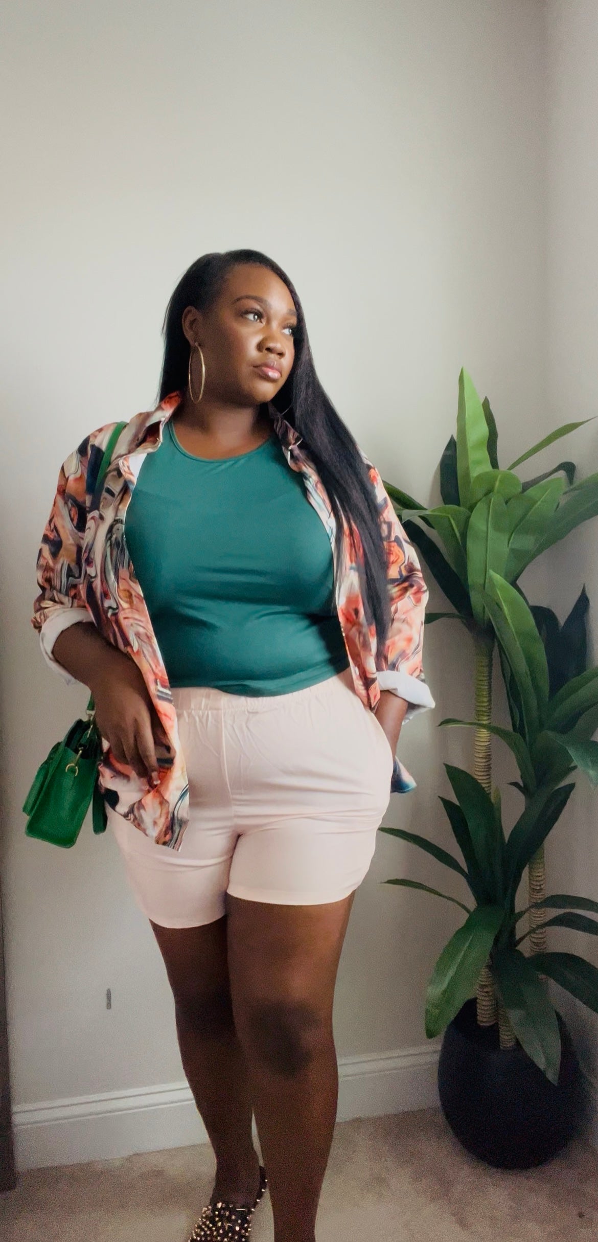 Effortlessly Chic Button-Up & Shorts Set